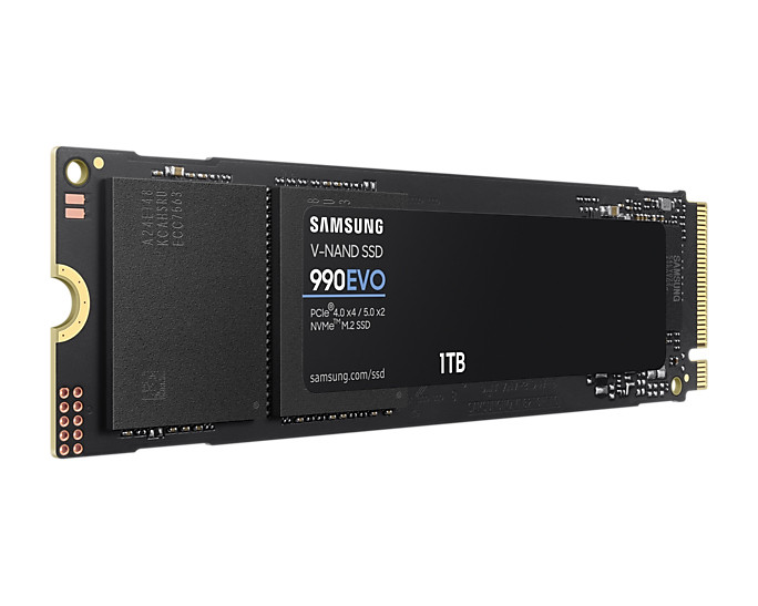 SAMSUNG 990 EVO PCIe 4.0 x4 / 5.0 x2 NVMe M.2 SSD 1TB PC