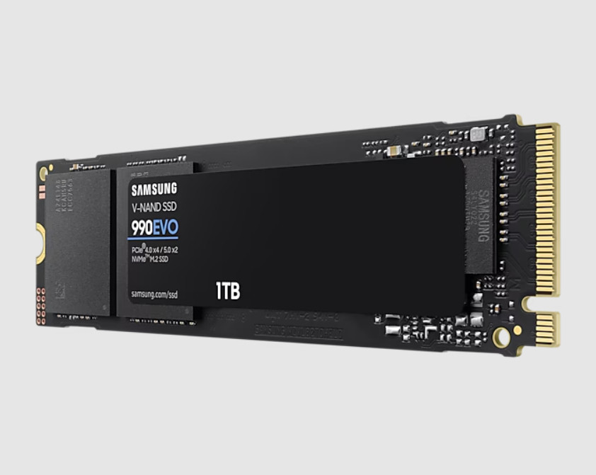 SAMSUNG 990 EVO PCIe 4.0 x4 / 5.0 x2 NVMe M.2 SSD 1TB PC