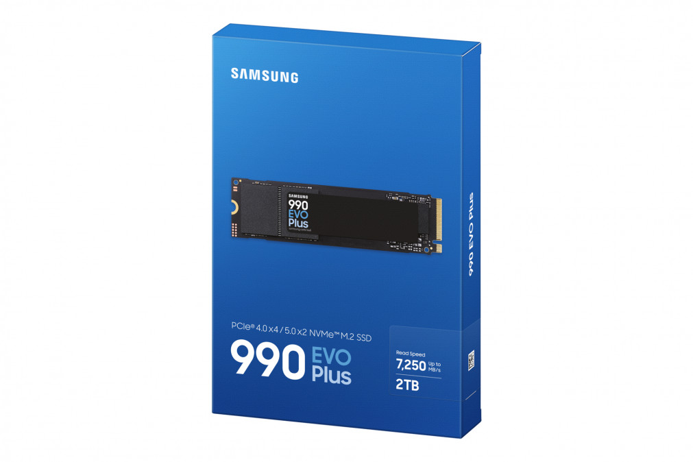 SAMSUNG 990 EVO Plus PCIe 4.0 x4 / 5.0 x2 NVMe M.2 SSD 2TB PC