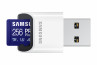 SAMSUNG Memóriakártya, PRO Plus + Reader microSDXC 256GB, CLASS 10, UHS-I, U3, V30, A2, R180/W130 thumbnail