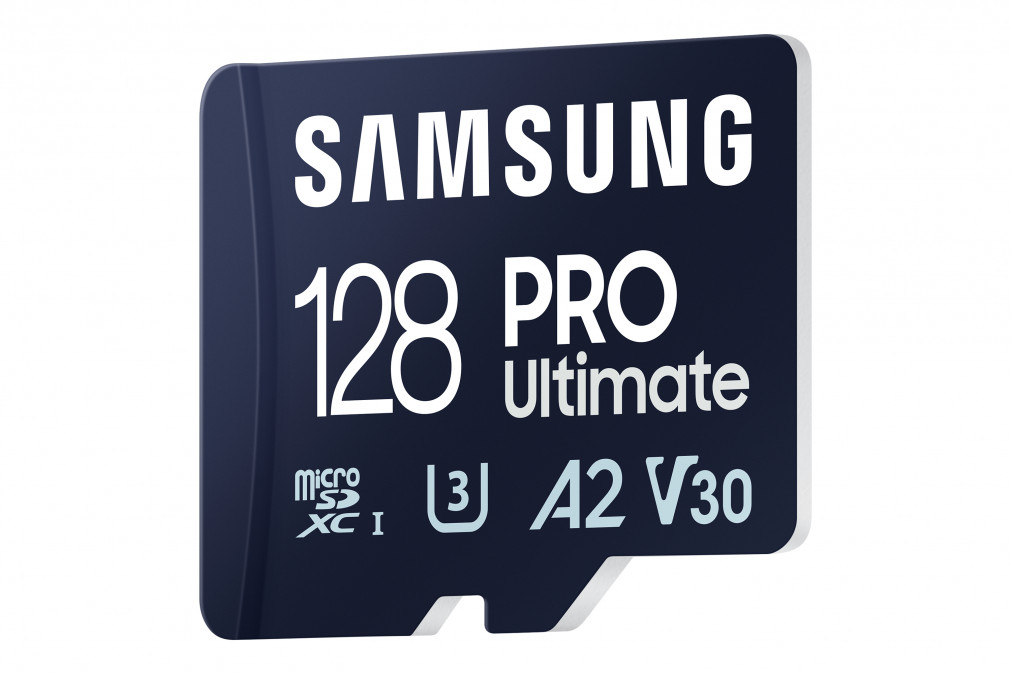 SAMSUNG Memóriakártya, PRO Ultimate microSD 128GB, Class 10, V30, A2, Grade 3 (U3), R200/W130 PC