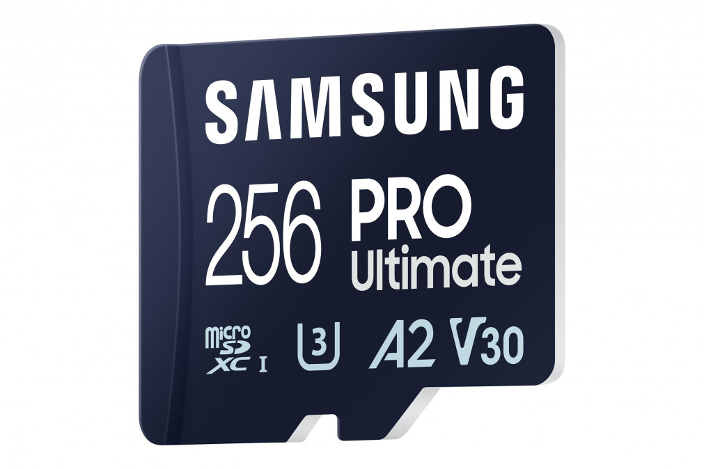 SAMSUNG Memóriakártya, PRO Ultimate microSD 256GB, Class 10, V30, A2, Grade 3 (U3), R200/W130 PC