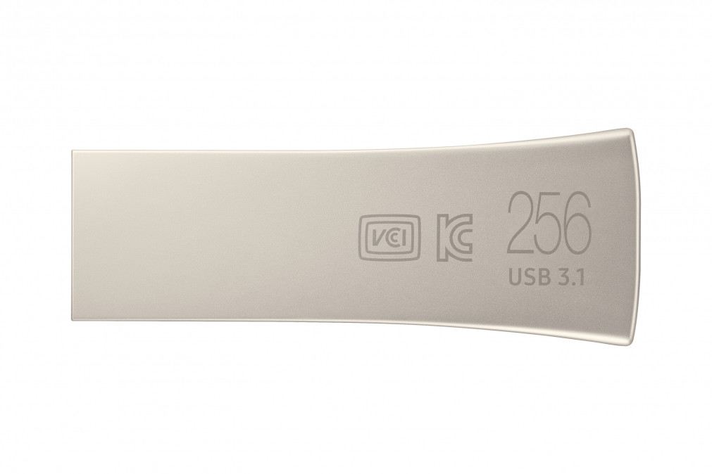 SAMSUNG Pendrive BAR Plus USB 3.1 Flash Drive 256GB (Champaign Silver) PC