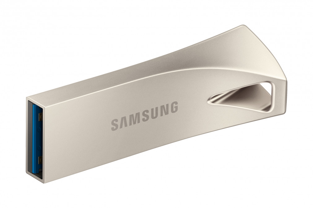 SAMSUNG Pendrive BAR Plus USB 3.1 Flash Drive 256GB (Champaign Silver) PC