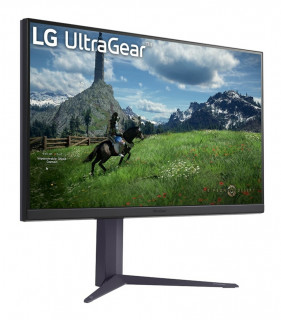 LG Gaming 180Hz monitor 31,5" 32GS85Q-B, 2560x1440, 16:9, 350cd/m2, 1ms, HDMIx2/DisplayPort/USBx3 PC