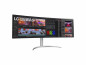 LG Ívelt Nano IPS monitor 49" 49WQ95C-W, 5120x1440, 32:9, 400cd/m2, 5ms, 2xHDMI/DisplayPort/USB-C/2xUSB, hangszóró thumbnail