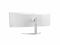 LG Ívelt Nano IPS monitor 49" 49WQ95C-W, 5120x1440, 32:9, 400cd/m2, 5ms, 2xHDMI/DisplayPort/USB-C/2xUSB, hangszóró thumbnail