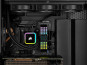 CORSAIR CPU hűtő iCUE H100i RGB ELITE (vízhűtés), 2 Ventilátoros, LGA1700 támogatással, fekete thumbnail