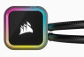 CORSAIR CPU hűtő iCUE H115i RGB ELITE (vízhűtés), 2 Ventilátoros, LGA1700 támogatással, fekete thumbnail