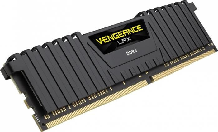 CORSAIR Memória VENGEANCE DDR4 8GB 3200MHz C16 LPX, fekete PC