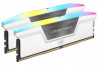 CORSAIR Memória VENGEANCE RGB DDR5 64GB 5600MHz CL40 INTEL XMP (Kit of 2), fehér thumbnail