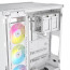 CORSAIR Ház iCUE LINK 6500X RGB, 3x iCUE LINK RX120 RGB Ventilátor, Tápegység nélkül, Edzett Üveg, fehér thumbnail