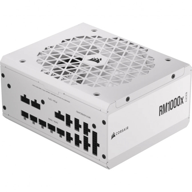 CORSAIR Tápegység Moduláris, RM1000x Shift White, 1000W, 14cm, 80+ Gold PC