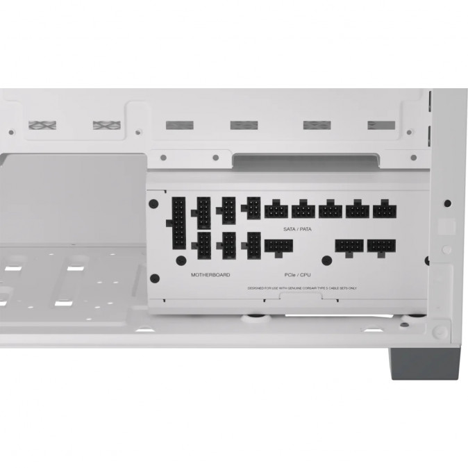 CORSAIR Tápegység Moduláris, RM1000x Shift White, 1000W, 14cm, 80+ Gold PC