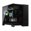 CORSAIR Ház iCUE LINK 2500X RGB, 2x RX120 RGB Ventilátor, Tápegység nélkül, Edzett Üveg, fekete thumbnail
