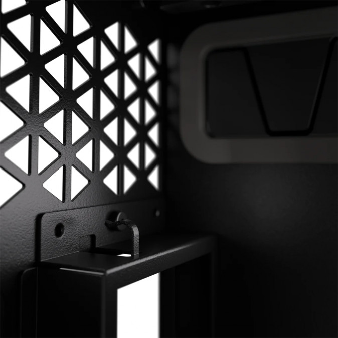 CORSAIR Ház 6500D AIRFLOW Dual Chamber, Tápegység nélkül, Edzett Üveg, fekete PC