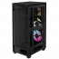 CORSAIR Ház 2000D RGB AIRFLOW Mini-ITX, 3xAF120 RGB SLIM Ventillátorral, SFX Tápegység nélkül, Edzett Üveg, fekete thumbnail