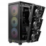 CORSAIR Ház 2000D RGB AIRFLOW Mini-ITX, 3xAF120 RGB SLIM Ventillátorral, SFX Tápegység nélkül, Edzett Üveg, fekete thumbnail