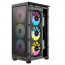 CORSAIR Ház 2000D RGB AIRFLOW Mini-ITX, 3xAF120 RGB SLIM Ventillátorral, SFX Tápegység nélkül, Edzett Üveg, fekete thumbnail