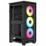 CORSAIR Ház 2000D RGB AIRFLOW Mini-ITX, 3xAF120 RGB SLIM Ventillátorral, SFX Tápegység nélkül, Edzett Üveg, fekete thumbnail