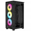 CORSAIR Ház 2000D RGB AIRFLOW Mini-ITX, 3xAF120 RGB SLIM Ventillátorral, SFX Tápegység nélkül, Edzett Üveg, fekete thumbnail