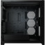 CORSAIR Ház iCUE 5000D RGB AIRFLOW, 3xAF120 RGB Ventillátorral + iCUE Kontroller, Tápegység nélkül, Edzett Üveg, fekete thumbnail