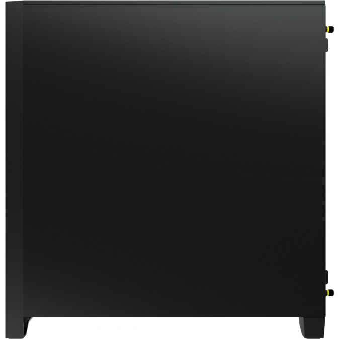 CORSAIR Ház iCUE 4000D RGB AIRFLOW, 3xAF120 RGB ELITE Ventillátorral + Kontroller, Tápegység nélkül, Edzett Üveg, fekete PC