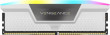 CORSAIR Memória VENGEANCE RGB DDR5 64GB 6000MHz CL30 INTEL, AMD (Kit of 2), fehér thumbnail