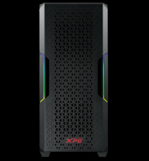 ADATA XPG Ház Midi ATX Starker AIR, 2x120mm ventilátor, Tápegység nélkül, üvegfalú, fekete PC