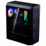 ADATA XPG Ház Midi ATX Valor AIR PLUS, 4x120mm RGB ventilátor, Tápegység nélkül, üvegfalú, fekete thumbnail