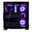 ADATA XPG Ház Midi ATX Invader X BTF, 5x120mm RGB ventilátor, Tápegység nélkül, üvegfalú, fekete thumbnail
