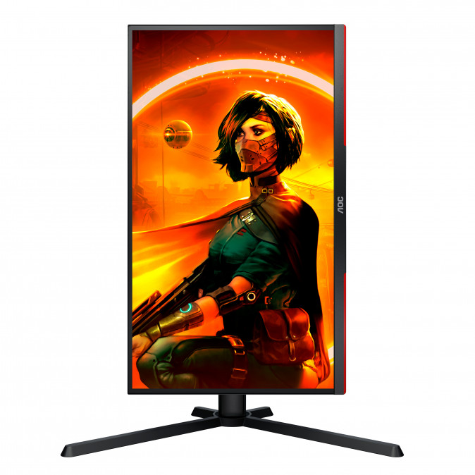AOC Gaming 240Hz monitor 24.5" 25G3ZM/BK, 1920x1080, 16:9, 300cd/m2, 1ms, 2xHDMI/DisplayPort, áll. mag, pivot PC