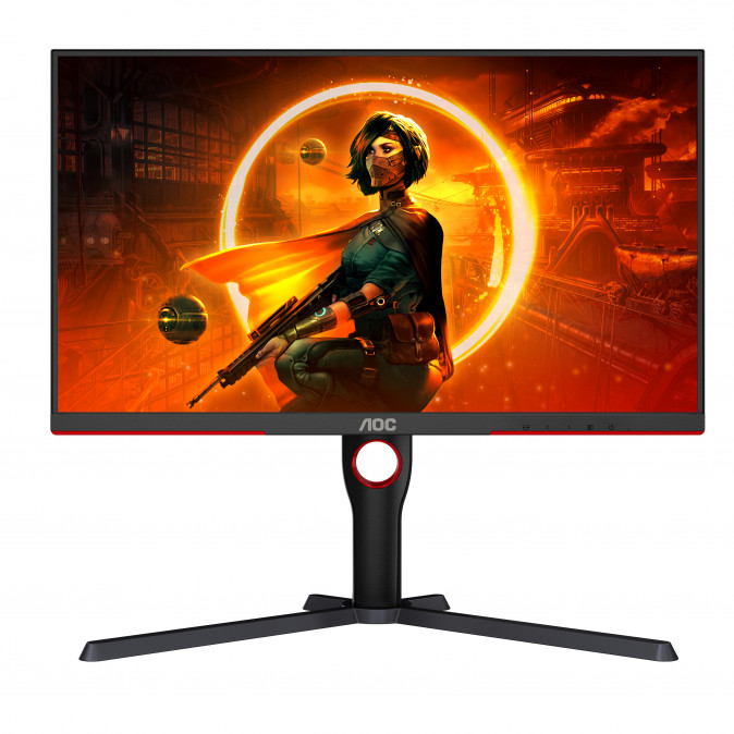 AOC Gaming 180Hz monitor 27" Q27G3XMN/BK, 2560x1440 16:9, 1.000cd/m2, 1ms, 2xHDMI/DisplayPort, áll. mag.,pivot, HDR1000 PC