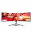 AOC Ívelt Gaming 165Hz monitor 48,8" AG493UCX2, 5120x1440 32:9, 400cd/m2, 1ms, HDMIx3/DisplayPort/USBx3 thumbnail