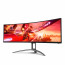 AOC Ívelt Gaming 165Hz monitor 48,8" AG493UCX2, 5120x1440 32:9, 400cd/m2, 1ms, HDMIx3/DisplayPort/USBx3 thumbnail