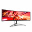 AOC Ívelt Gaming 165Hz monitor 48,8" AG493UCX2, 5120x1440 32:9, 400cd/m2, 1ms, HDMIx3/DisplayPort/USBx3 thumbnail