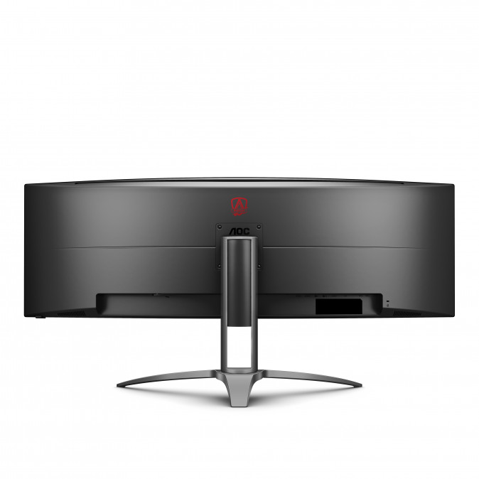 AOC Ívelt Gaming 165Hz monitor 48,8" AG493UCX2, 5120x1440 32:9, 400cd/m2, 1ms, HDMIx3/DisplayPort/USBx3 PC
