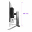 AOC Ívelt Gaming OLED 240Hz monitor 34" PD34, 3440x1440 21:9, 1000cd/m2, 0,03ms, HDMIx2/DisplayPort/USBx3 thumbnail