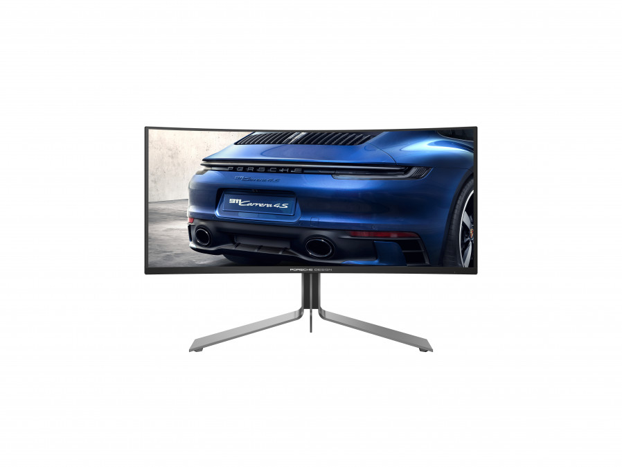 AOC Ívelt Gaming OLED 240Hz monitor 34" PD34, 3440x1440 21:9, 1000cd/m2, 0,03ms, HDMIx2/DisplayPort/USBx3 PC