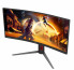 AOC Ívelt Gaming 240Hz monitor 34" CU34G4Z, 3440x1440, 21:9, 450cd/m2, 0,5ms, HDMIx2/DisplayPort/USBx2 thumbnail
