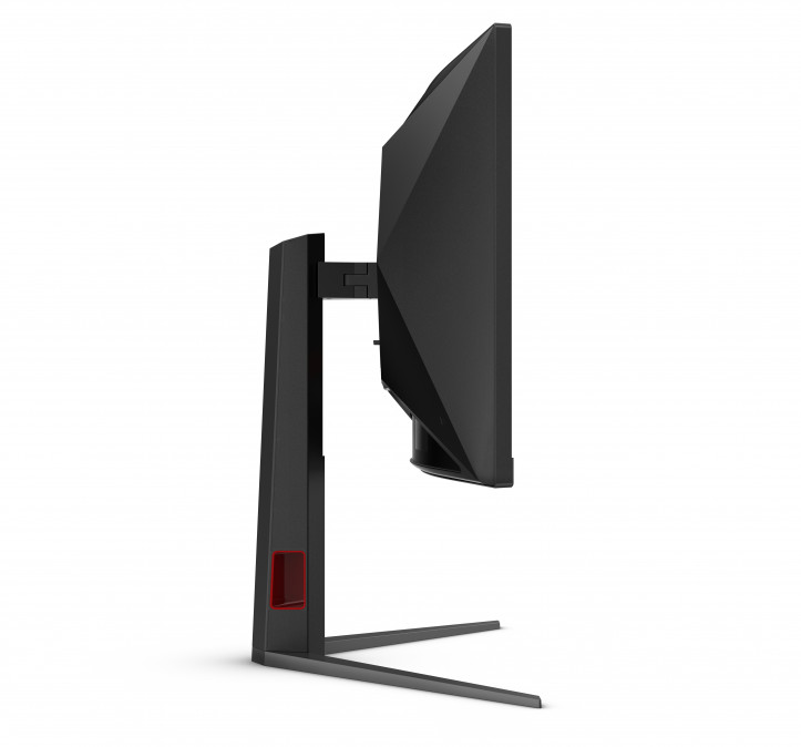 AOC Ívelt Gaming 240Hz monitor 34" CU34G4Z, 3440x1440, 21:9, 450cd/m2, 0,5ms, HDMIx2/DisplayPort/USBx2 PC