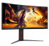 AOC Ívelt Gaming 240Hz monitor 34" CU34G4Z, 3440x1440, 21:9, 450cd/m2, 0,5ms, HDMIx2/DisplayPort/USBx2 thumbnail
