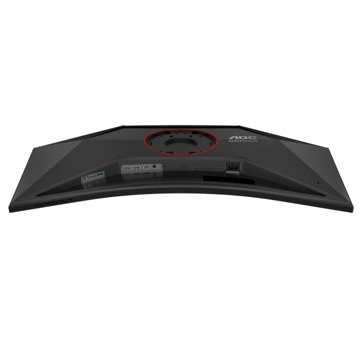 AOC Ívelt Gaming 240Hz monitor 34" CU34G4Z, 3440x1440, 21:9, 450cd/m2, 0,5ms, HDMIx2/DisplayPort/USBx2 PC