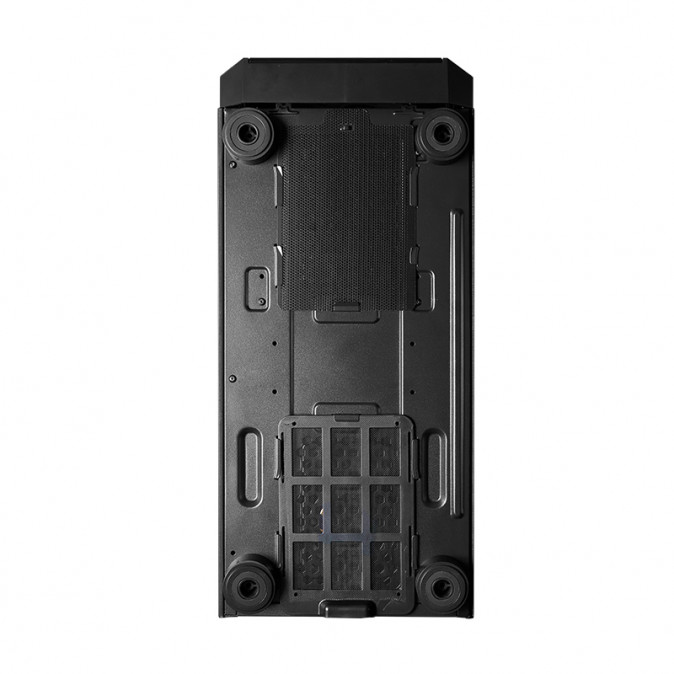 CHIEFTEC Ház Gaming Scorpion 4, ATX, 4x120mm RGB ventilátor, RGB vezérlő, Tápegység nélkül, Edzett Üveg, Fekete PC