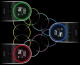 APC Back-UPS Pro Gaming, BGM2200 UPS, 2200VA/1320W, 4xSchuko 2xC13, LINE-INTERACTIVE szünetmentes,színuszos, AVR, RGB thumbnail