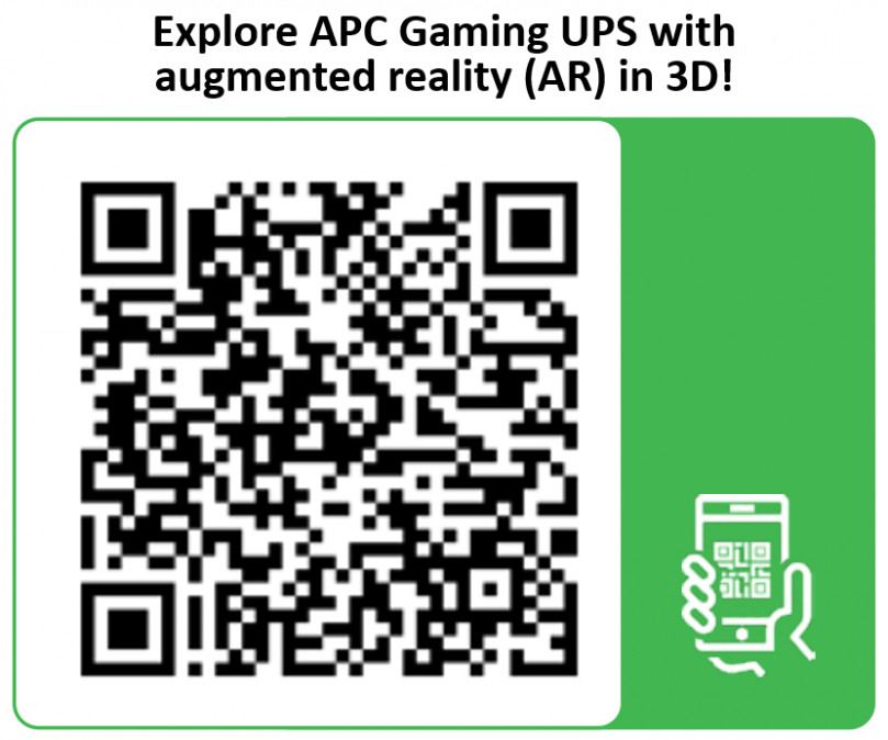 APC Back-UPS Pro Gaming, BGM2200 UPS, 2200VA/1320W, 4xSchuko 2xC13, LINE-INTERACTIVE szünetmentes,színuszos, AVR, RGB PC