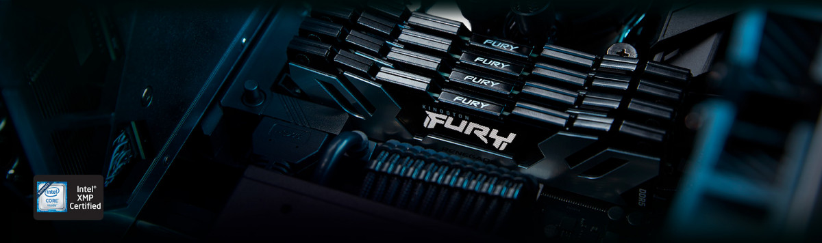 KINGSTON FURY Memória DDR5 96GB 6000MT/s CL32 DIMM (Kit of 2) Renegade Silver XMP PC