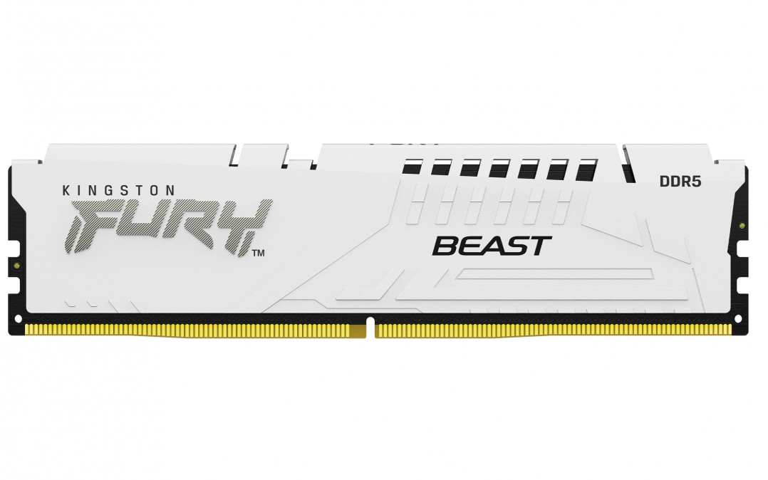 KINGSTON FURY Memória DDR5 32GB 5600MT/s CL36 DIMM (Kit of 2) Beast White EXPO PC