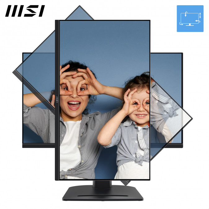 MSI Monitor Business PRO MP275QPG 27" QHD 2560x1440, IPS 16:9 100Hz, 1 ms, 2x HDMI, DP,  Black PC