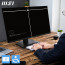 MSI Monitor Business PRO MP275QPG 27" QHD 2560x1440, IPS 16:9 100Hz, 1 ms, 2x HDMI, DP,  Black thumbnail